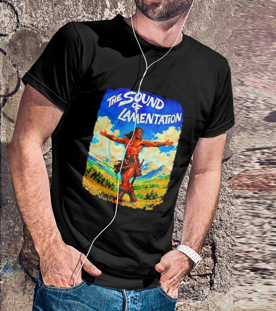 The Sound Of Lamentation Conan The Barbarian Scenic Landscape T-Shirt
