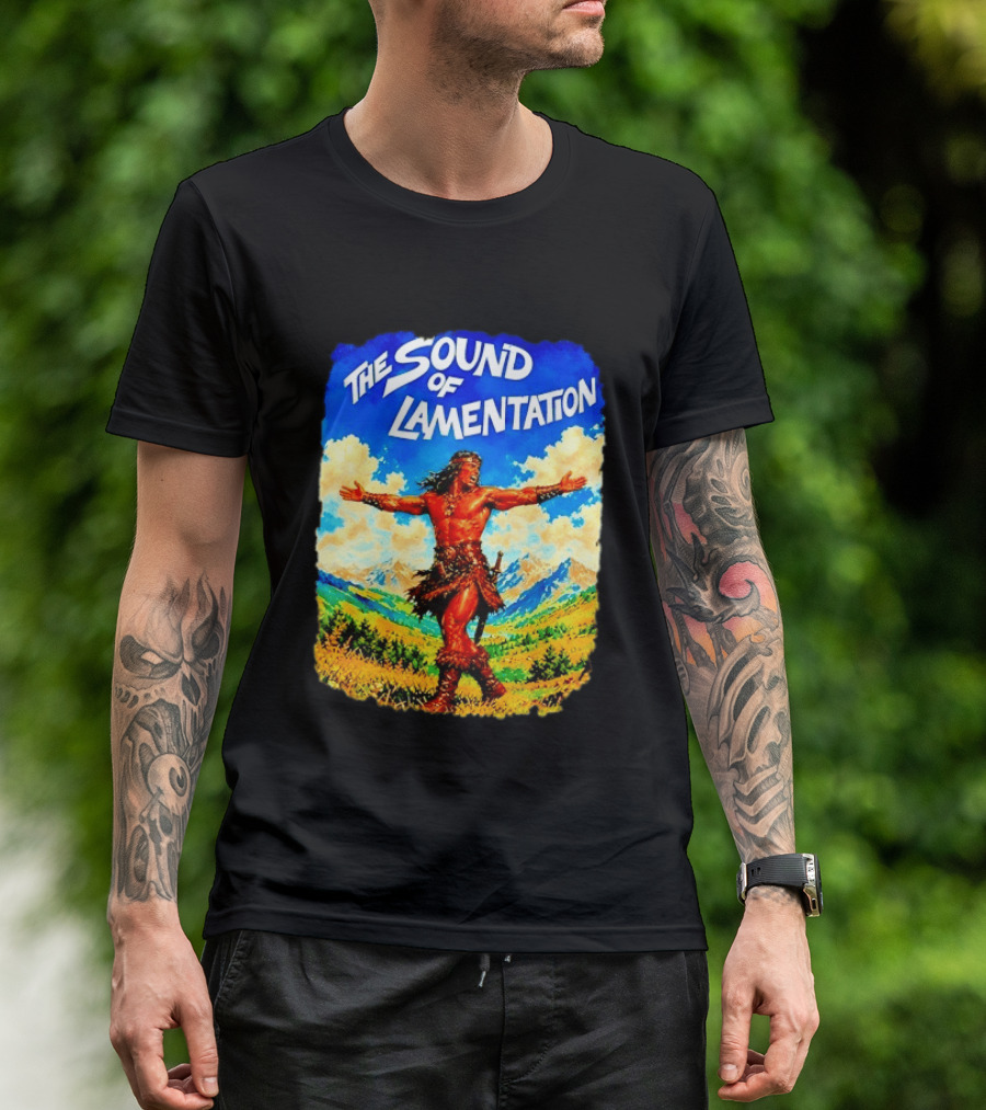 The Sound Of Lamentation Conan The Barbarian Scenic Landscape T-Shirt