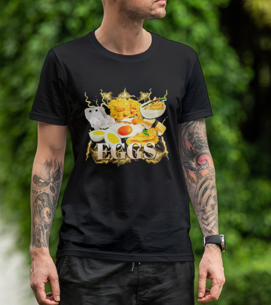 EGGS Lightning Breakfast Explosion Bootleg T-Shirt