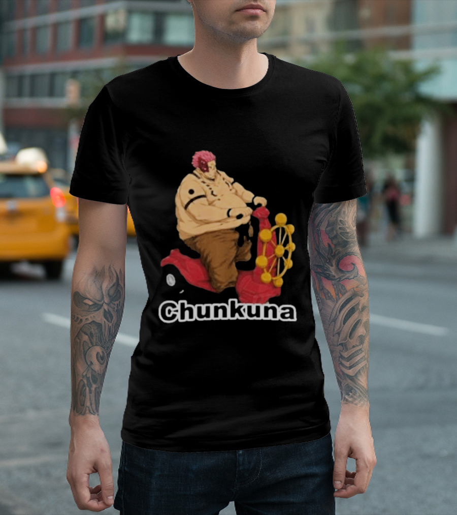 Goofyahhtees Chunkuna Riding Ferris Wheel Machine T-Shirt