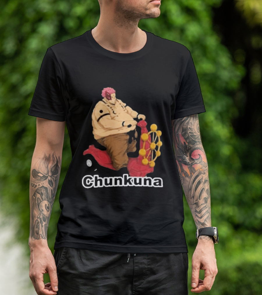 Goofyahhtees Chunkuna Riding Ferris Wheel Machine T-Shirt