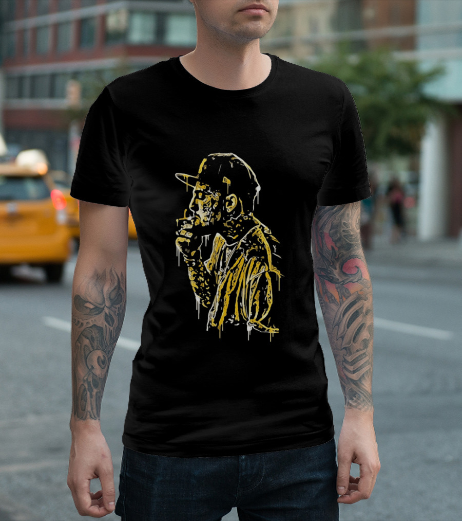 Mac Miller Smokin' Herb Laughin' At Curb Your Enthusiasm T-Shirt