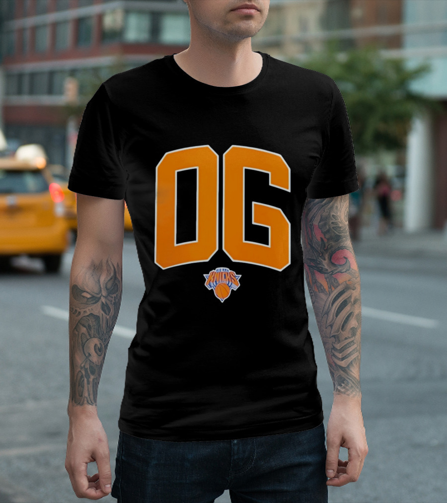 New York Knicks OG Anunoby Basketball T-Shirt
