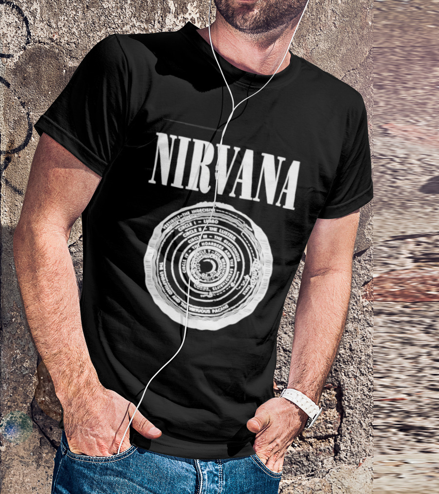 Nirvana Dante's Inferno Circles Of Hell T-Shirt
