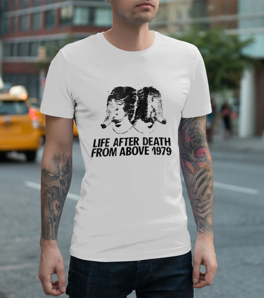 Life After Death From Above 1979 Iconic Album Cover Art With Elephant Trunks T-Shirt