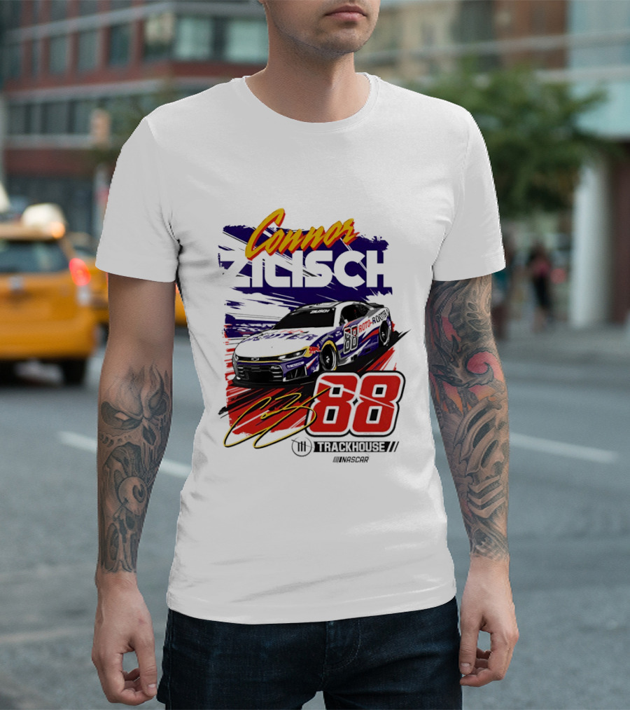 Connor Zilisch 88 Trackhouse Racing NASCAR Chevrolet Camaro Racing Apparel Merch T-Shirt