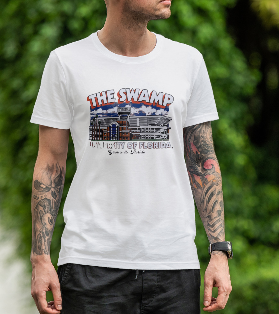 The Swamp University Of Florida Gainesville Stadium Sports Team T-Shirt
