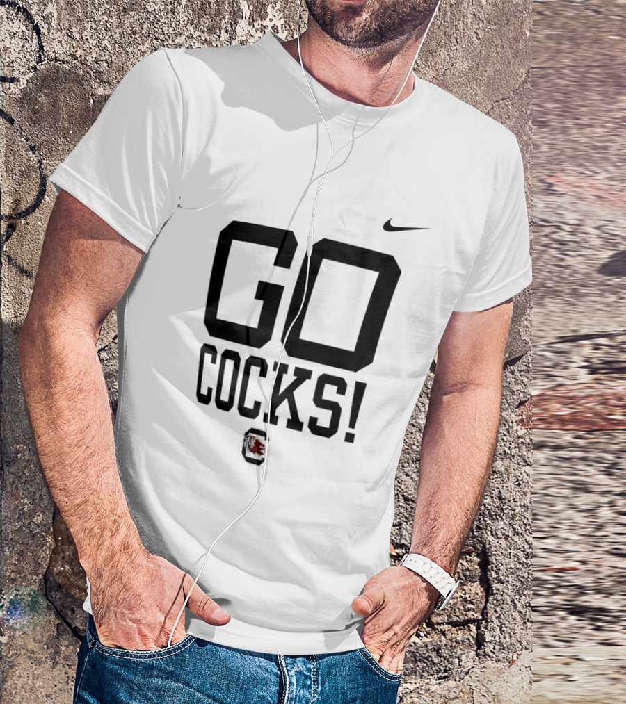 Nike South Carolina Gamecocks Go Cocks NCAA University Of South Carolina Team T-Shirt