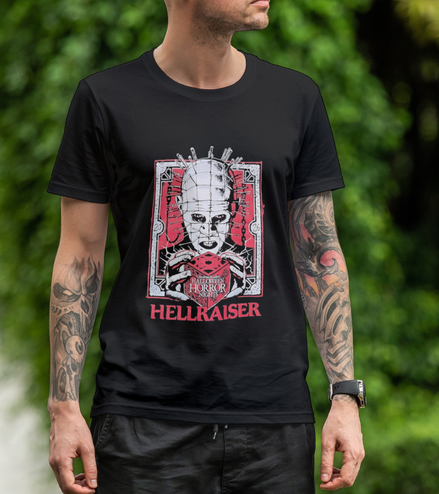 Universal Studios Halloween Horror Nights 2026 Pinhead Hellraiser T-Shirt
