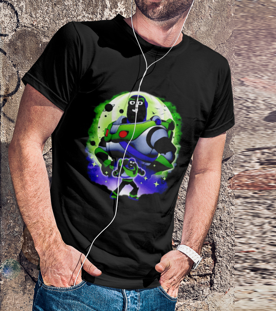 Buzz Lightyear Toy Story To Infinity And Beyond Lunar Adventure T-Shirt