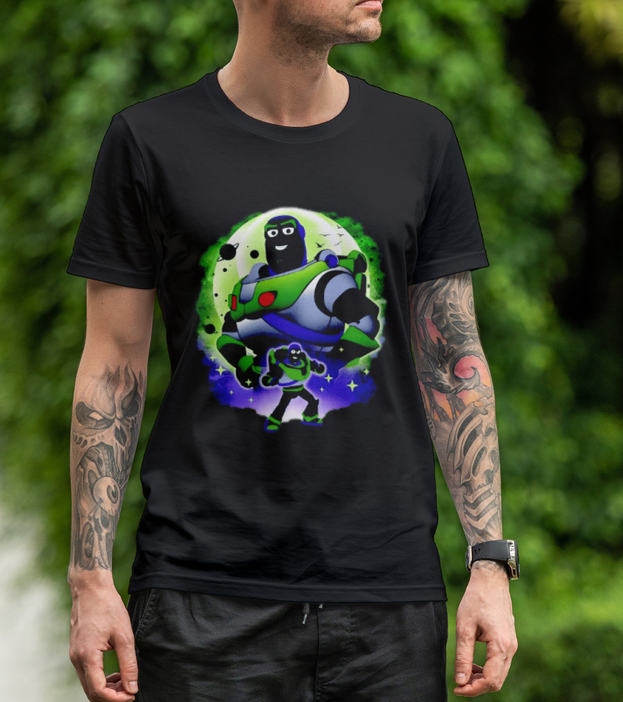 Buzz Lightyear Toy Story To Infinity And Beyond Lunar Adventure T-Shirt