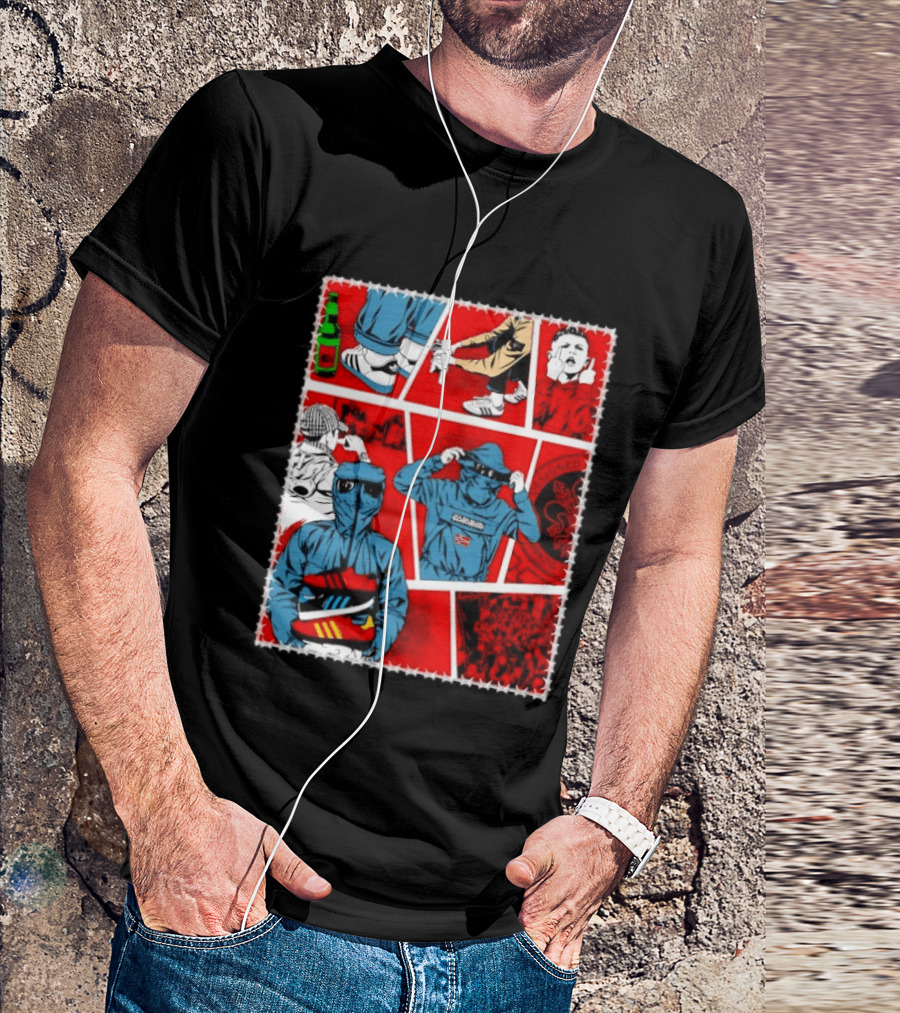 Casual Football Culture Sunzig Sneakers Bottle T-Shirt