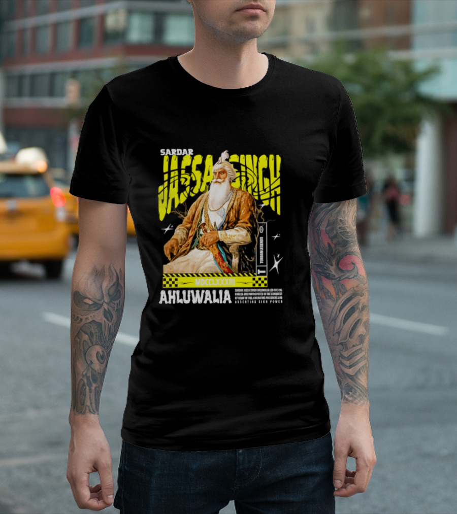 Sardar Jassa Singh Ahluwalia Turban Legends MDCCLXXXIII T-Shirt