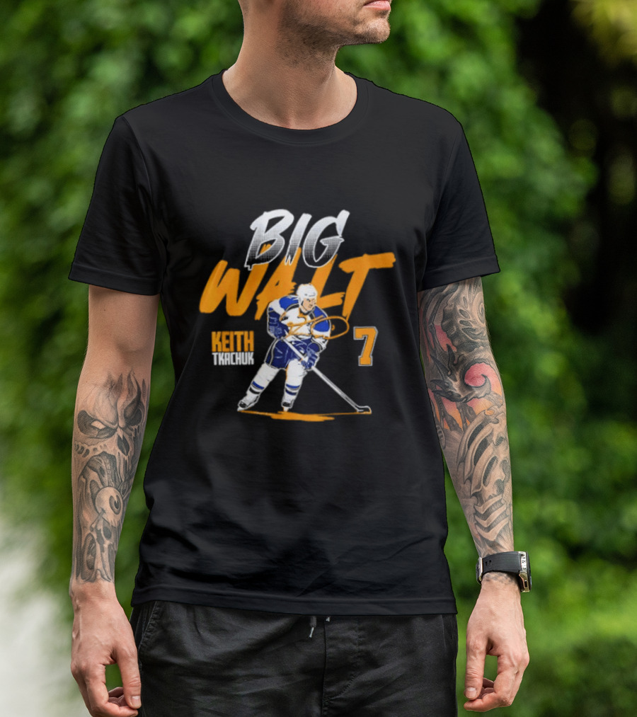 Keith Tkachuk Big Walt St. Louis Blues 7 T-Shirt