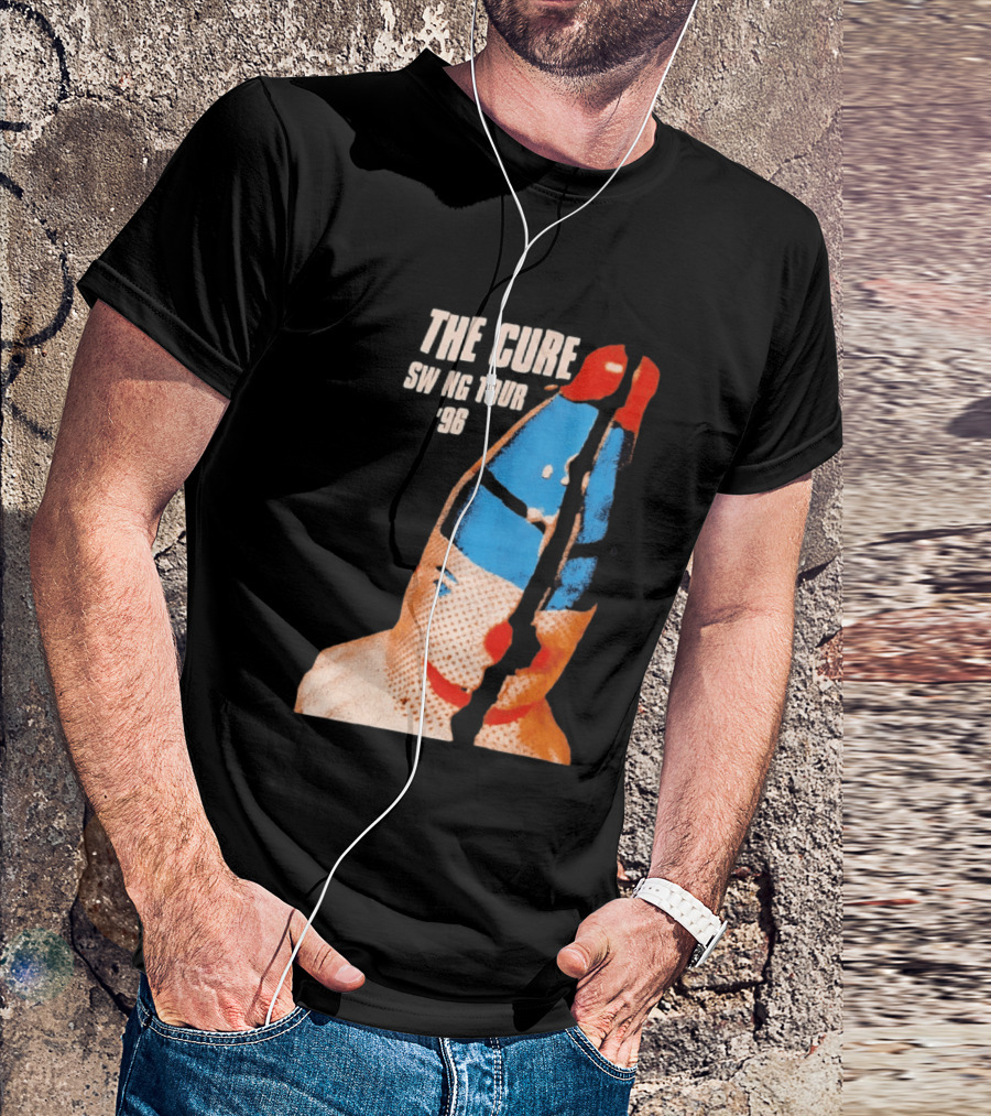 The Cure Swing Tour 96 Clown Face T-Shirt