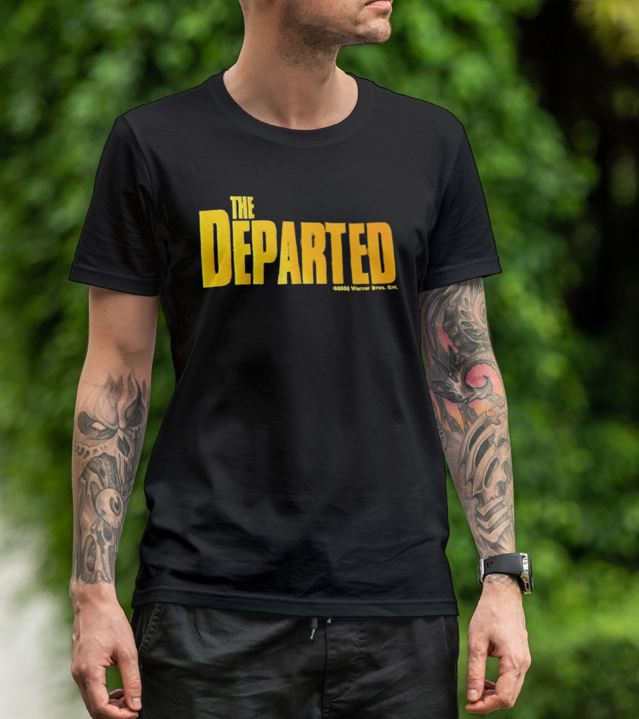 The Departed Vintage Style Yellow T-Shirt