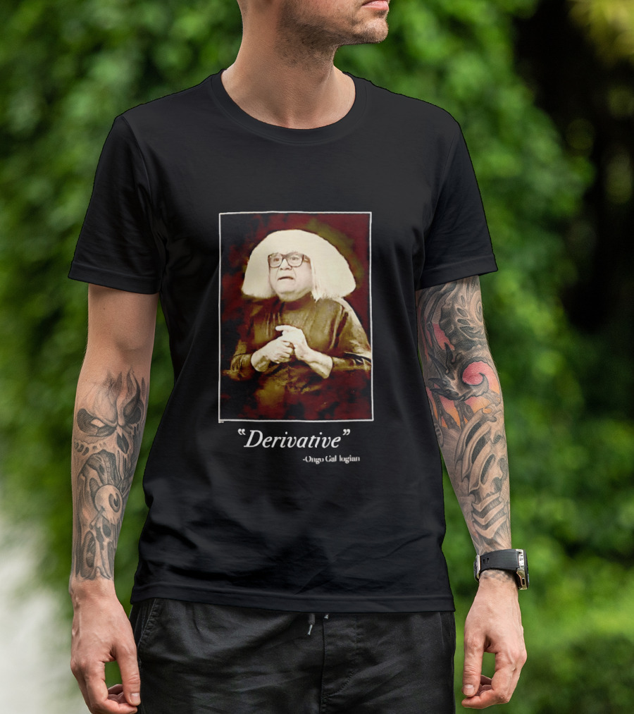 Ongo Gablogian Derivative It's Always Sunny Danny DeVito T-Shirt