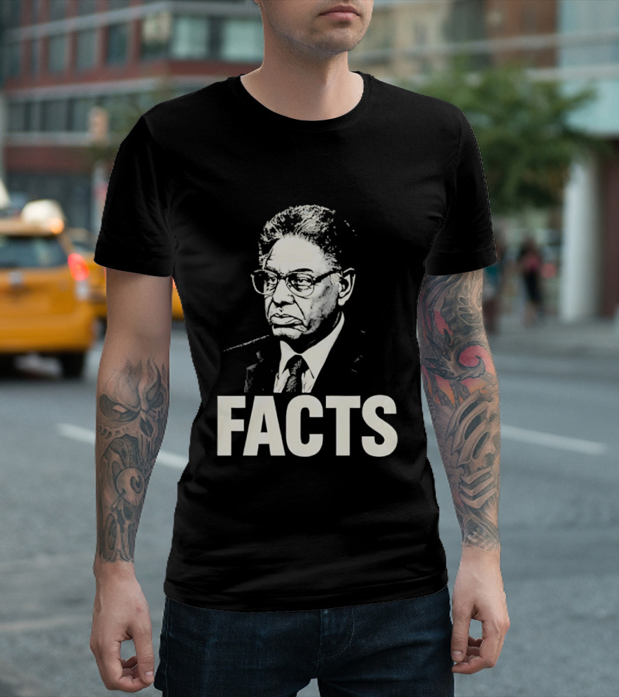 Thomas Sowell Facts Portrait Realism T-Shirt