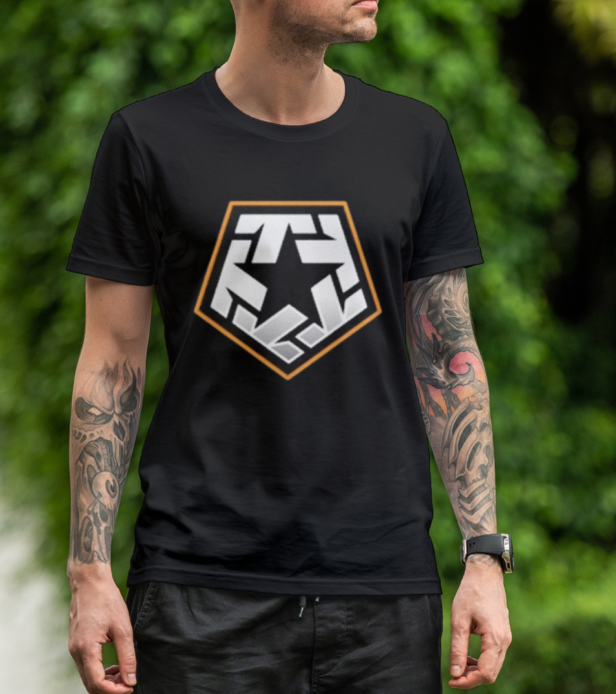 Tribal Star Emblem Streetwear T-Shirt