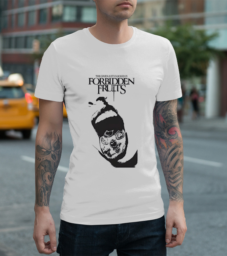 Forbidden Fruits The Coven Just Ed In Screaming Mouth T-Shirt