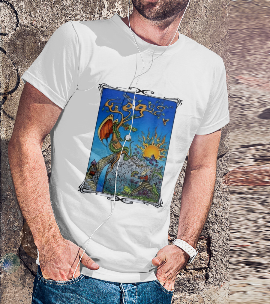 Goose July 2026 Boston Dragon Fantasy Art Leader Bank Pavilion T-Shirt