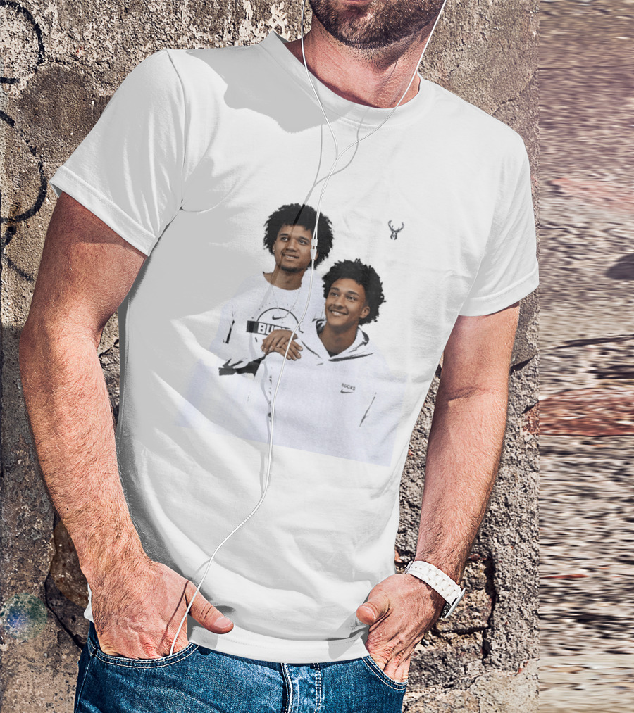 Nate Ament Brayden Burries Milwaukee Bucks Basketball Nike Step Brothers T-Shirt