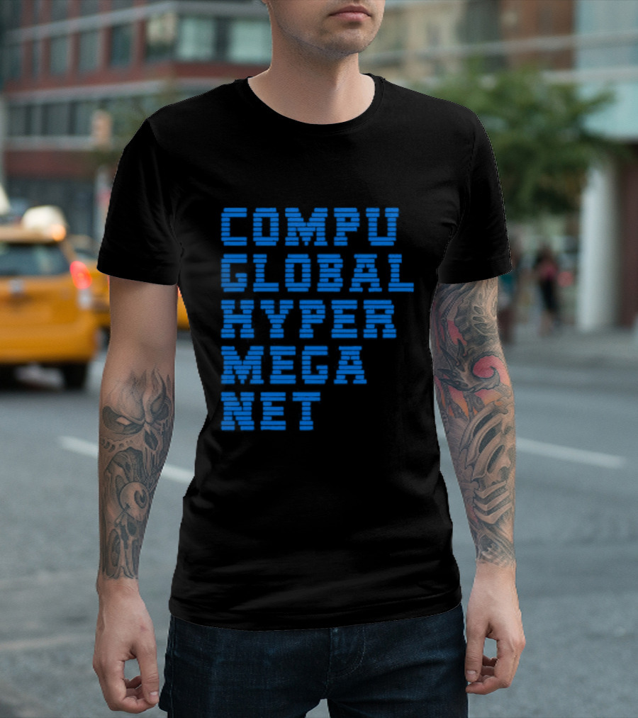 Compu Global Hyper Mega Net The Simpsons T-Shirt