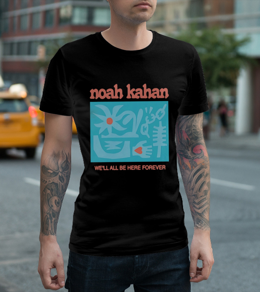 Noah Kahan We'll All Be Here Forever Abstract Symbols And Shapes T-Shirt