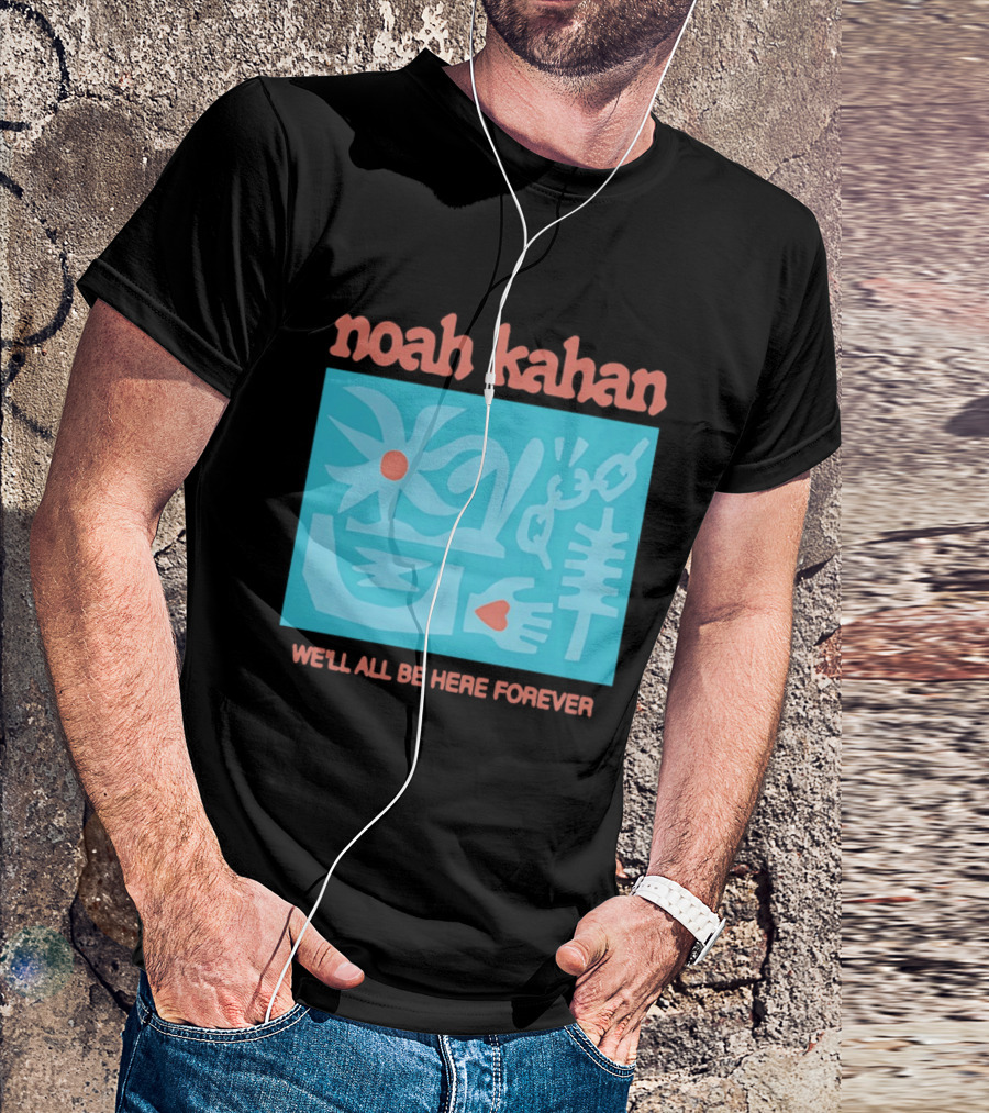 Noah Kahan We'll All Be Here Forever Abstract Symbols And Shapes T-Shirt