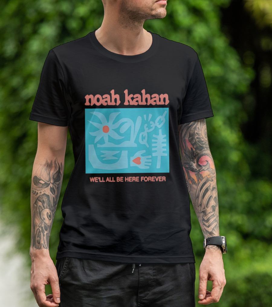 Noah Kahan We'll All Be Here Forever Abstract Symbols And Shapes T-Shirt