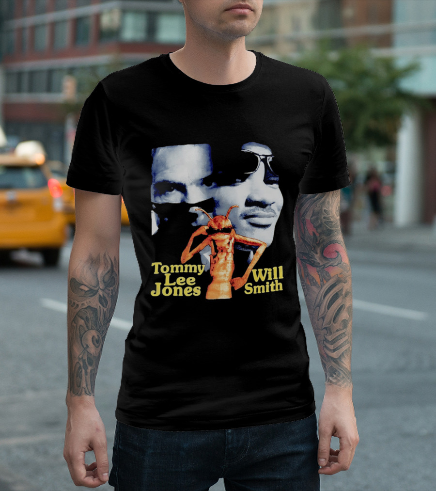 Tommy Lee Jones Will Smith Alien Men In Black T-Shirt