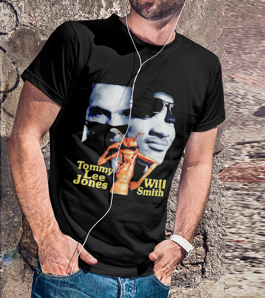 Tommy Lee Jones Will Smith Alien Men In Black T-Shirt