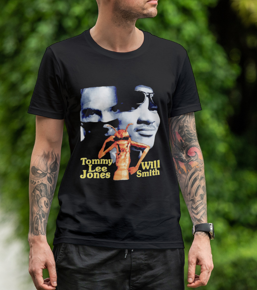Tommy Lee Jones Will Smith Alien Men In Black T-Shirt