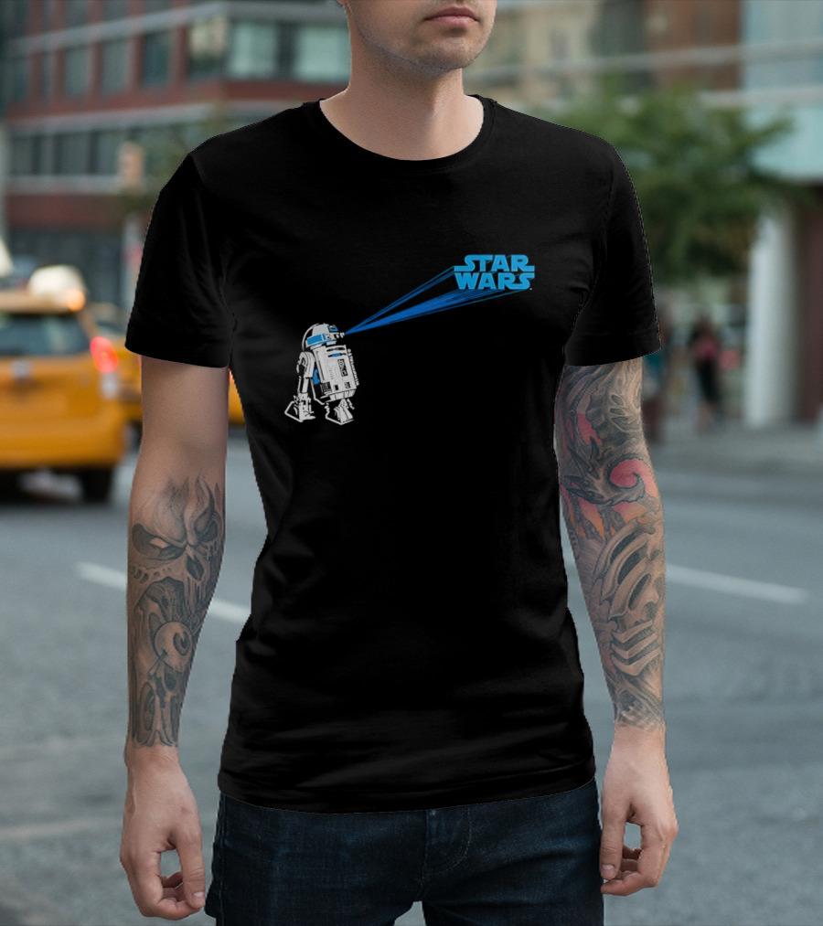 Star Wars R2D2 Projection T-Shirt