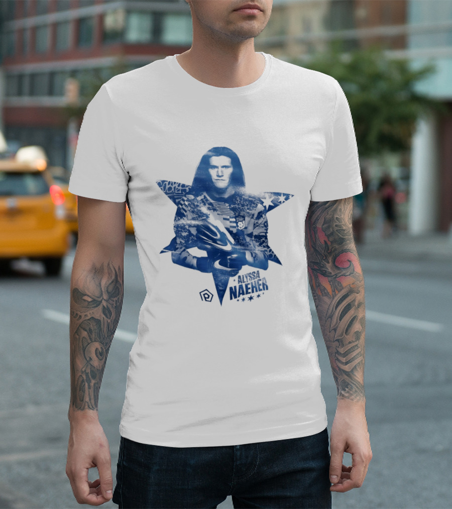 Alyssa Naeher Chicago Stars FC Blue Star T-Shirt