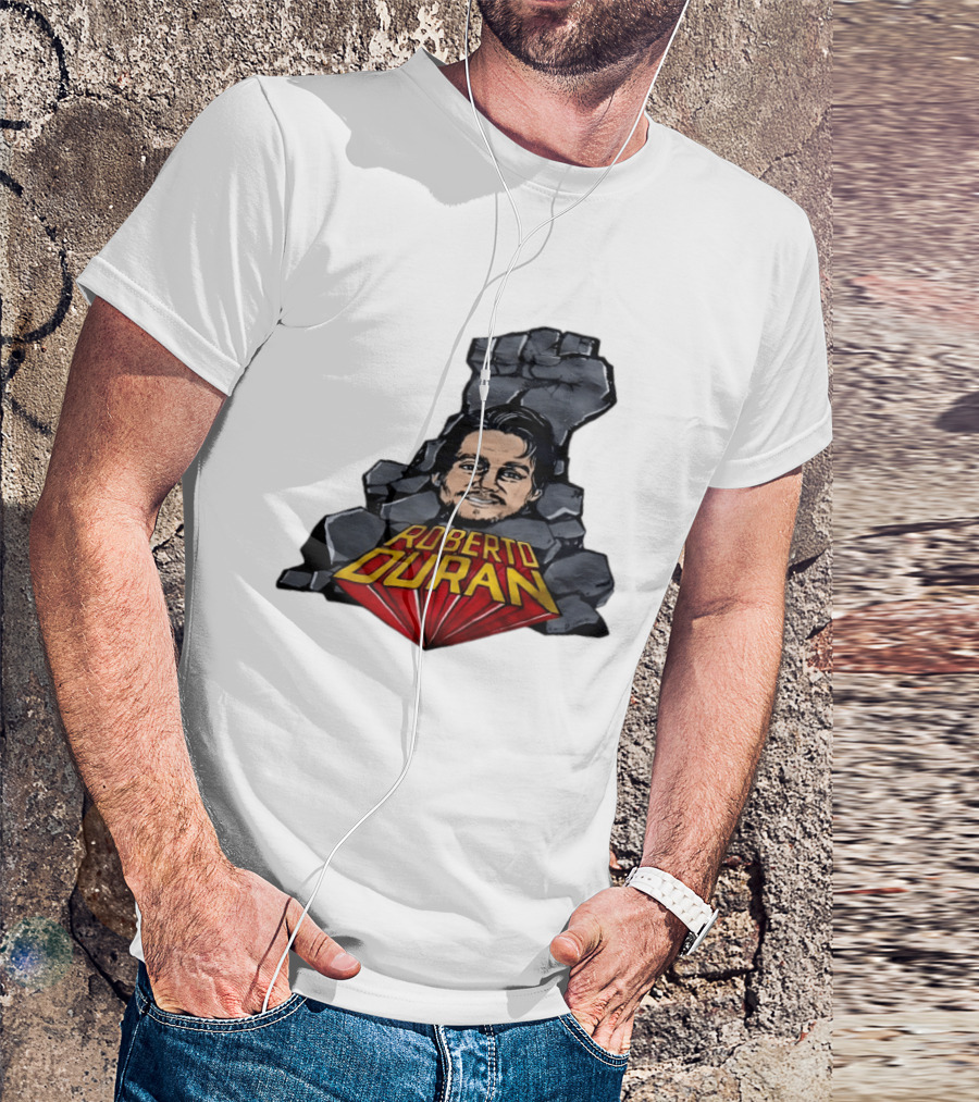 Roberto Duran Fist Iconic Boxing Legend T-Shirt
