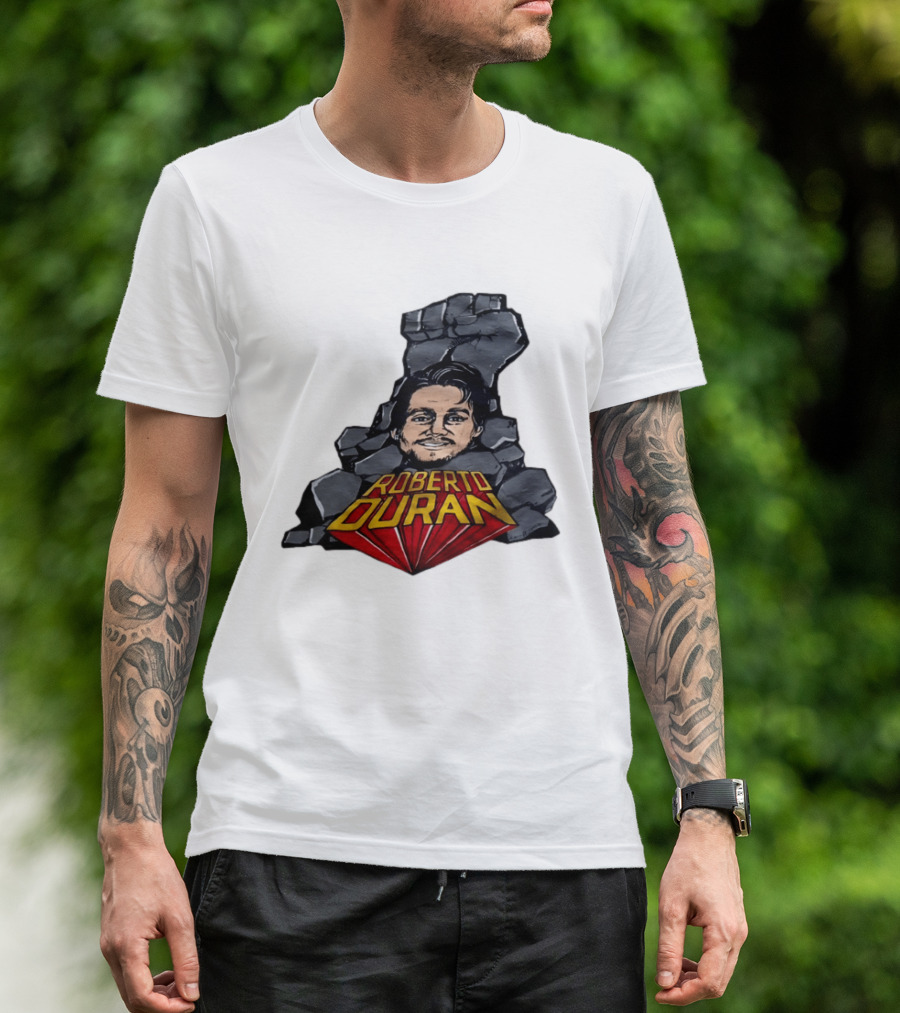 Roberto Duran Fist Iconic Boxing Legend T-Shirt