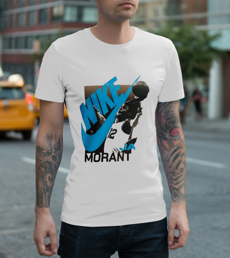 Nike Ja Morant 12 Basketball Dunk T-Shirt