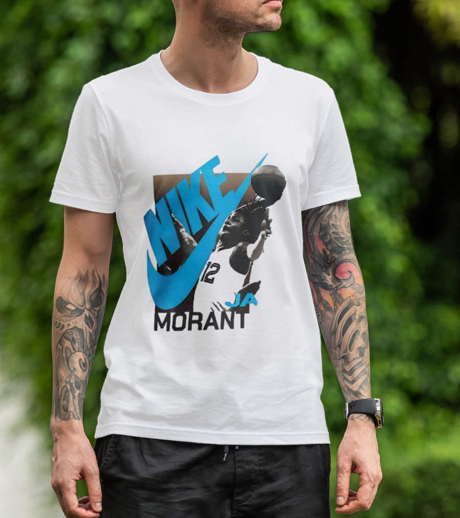 Nike Ja Morant 12 Basketball Dunk T-Shirt