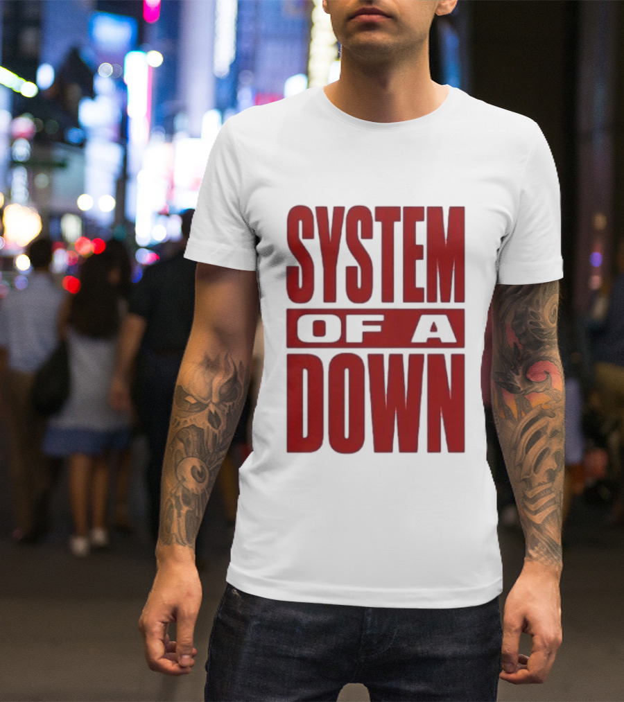 System Of A Down Paris France 2026 Event Dates 7 2 7 4 T-Shirt
