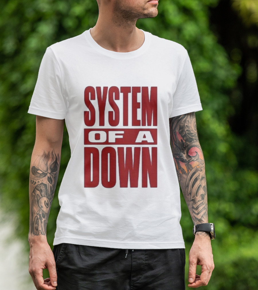 System Of A Down Paris France 2026 Event Dates 7 2 7 4 T-Shirt