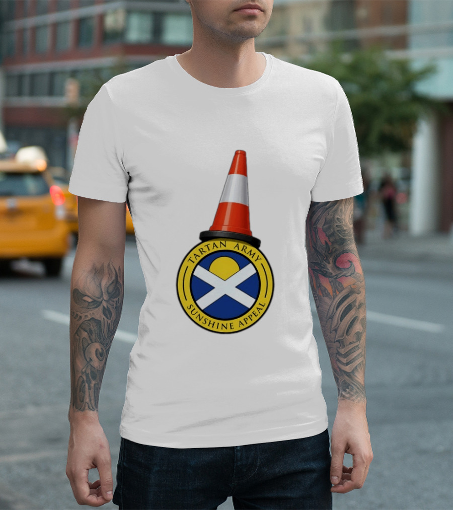 Tartan Army Sunshine Appeal Scotland Football Supporter's T-Shirt