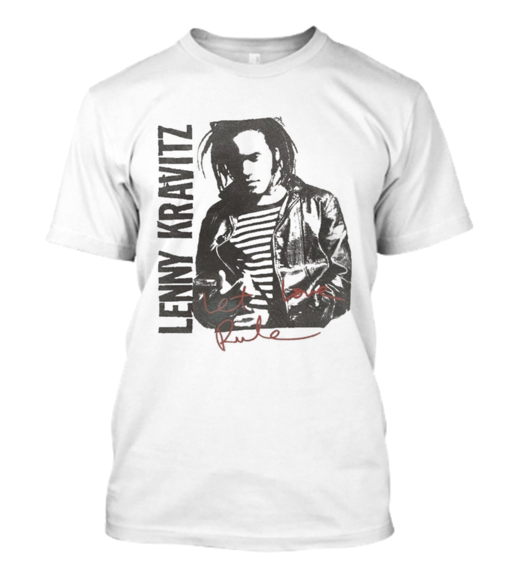 Lenny Kravitz Let Love Rule High Contrast T-Shirt