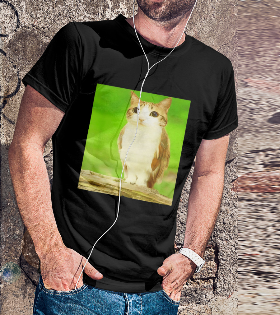 Cat Owl Hybrid Animal Mashup Creature Fusion T-Shirt