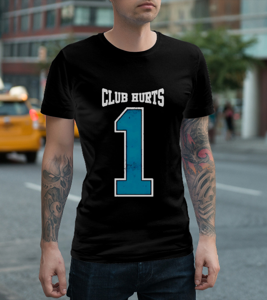 Jalen Hurts Number 1 Philadelphia Eagles Club Hurts Football T-Shirt