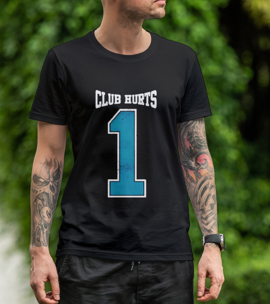 Jalen Hurts Number 1 Philadelphia Eagles Club Hurts Football T-Shirt