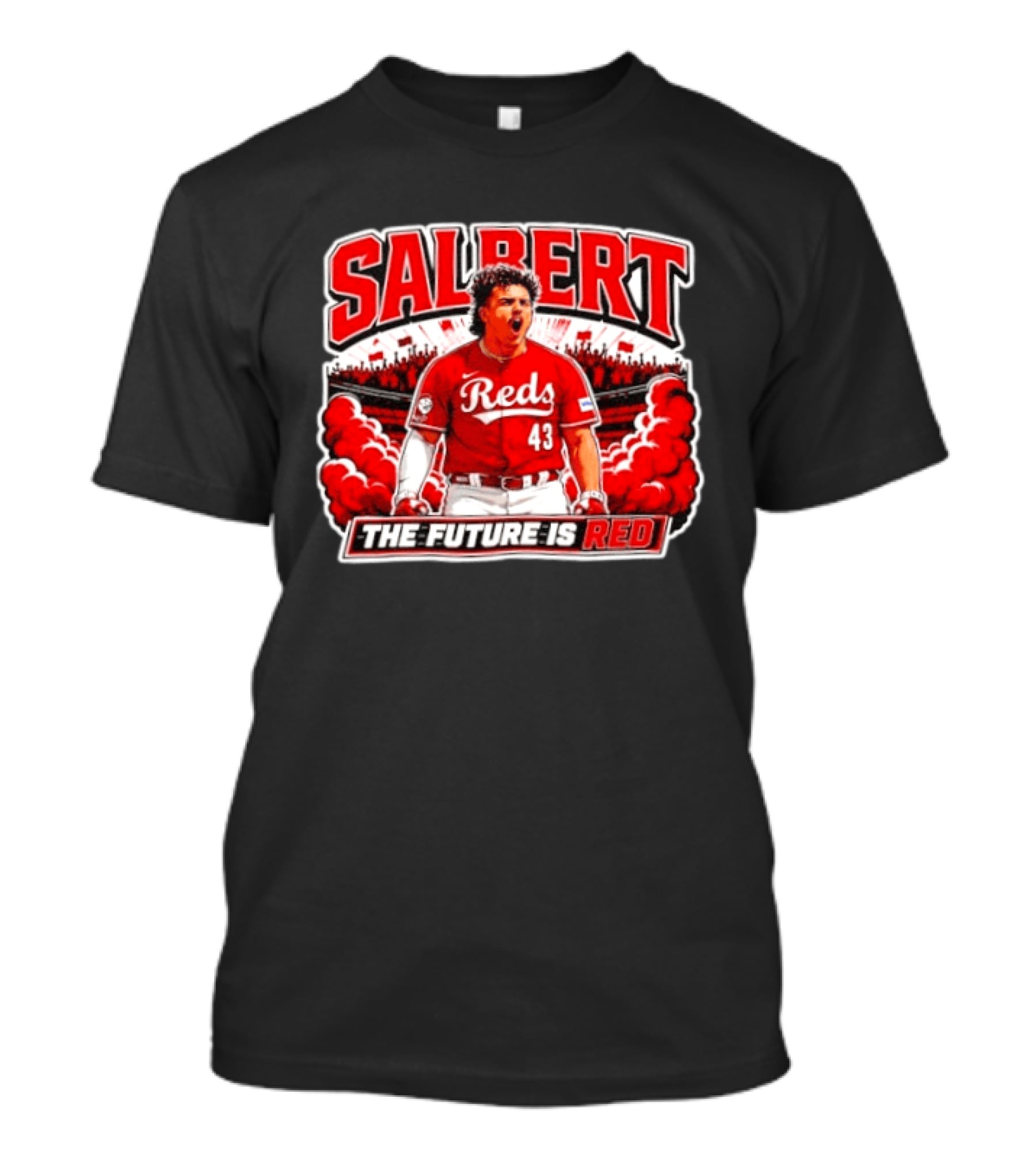 SAL BERT Reds No 43 The Future Is Red T-Shirt