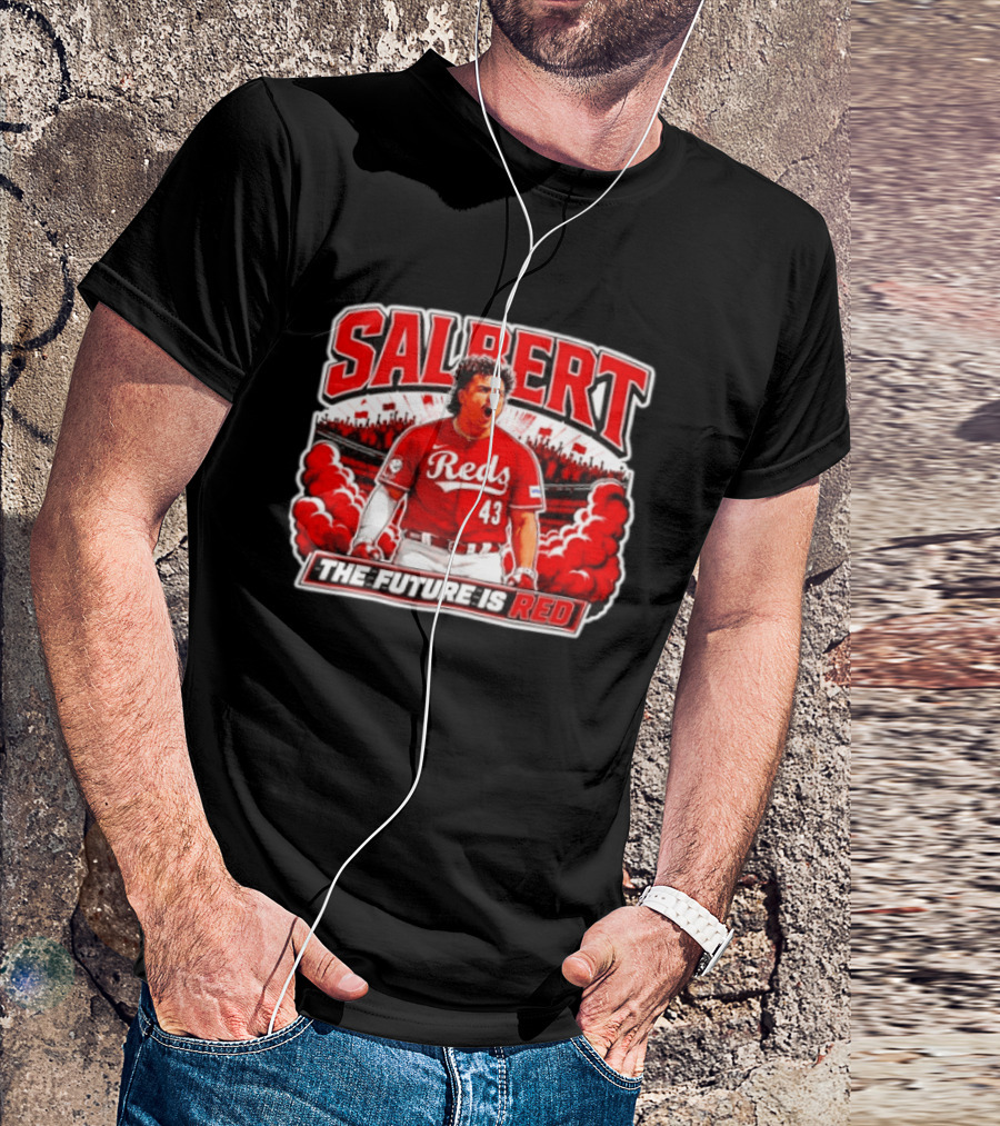 SAL BERT Reds No 43 The Future Is Red T-Shirt