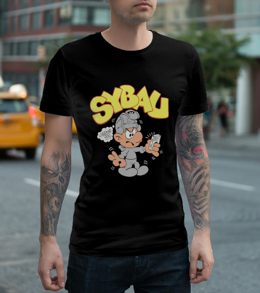 Sybau Freako Did It Cartoon Streetwear T-Shirt