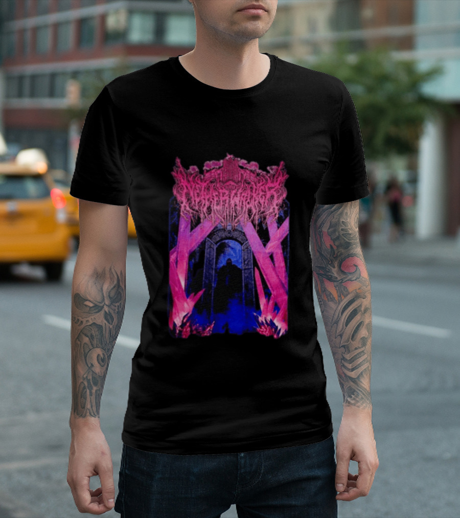 Netherwalker Crystal Knight Gothic Fantasy Portal Enigma T-Shirt